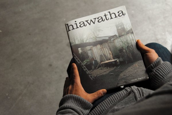 Hiawatha Magazine random page