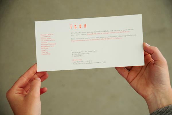 Icon Spring Summer 2007 Mailing