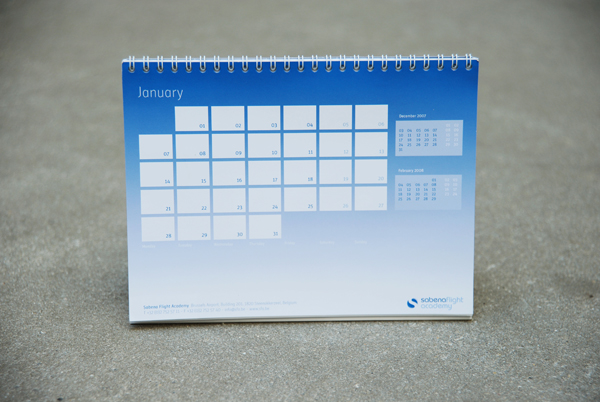 Sabena Flight Academy Calendar