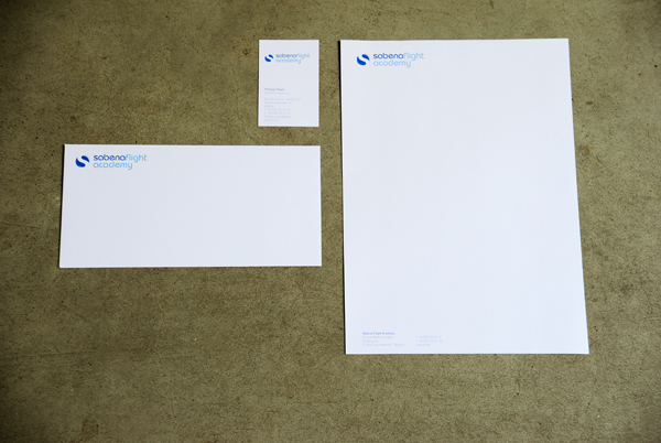 Sabena Flight Academy Stationary