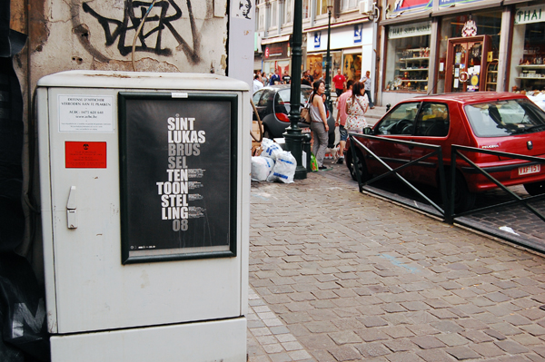 Sint Lukas final year 2008 poster