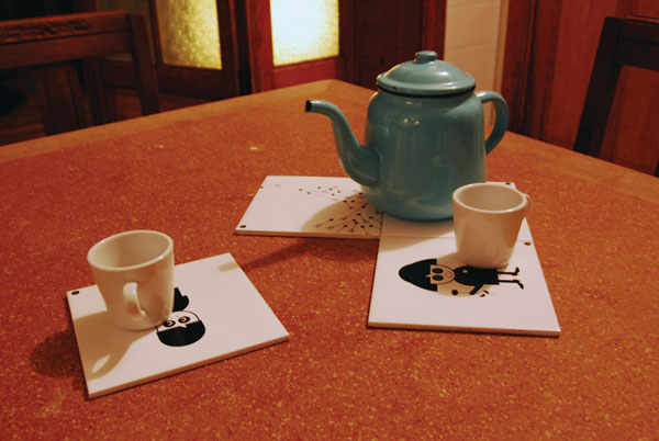 Talking Tiles Home Decoration Tiles Coaster