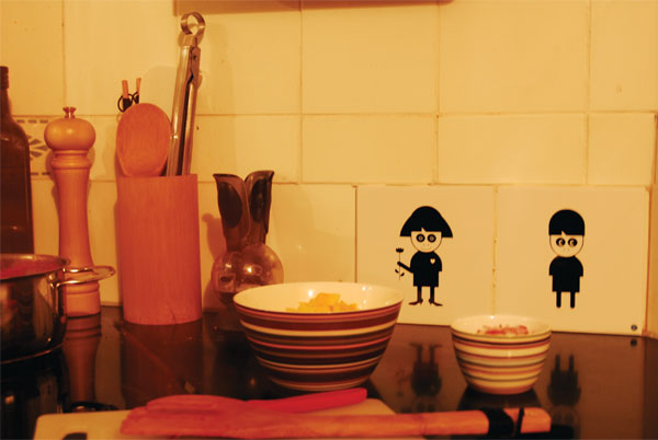 Talking Tiles Home Decoration Tiles Coaster